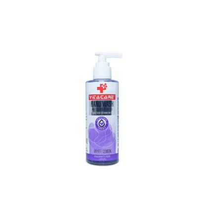 Picture of VITACARE LIQUID HAND WASH PREMIUM GRADE WHITE LEMON 200ML PET BOTTLE