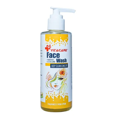 Picture of Vitacare Face Wash Pomegranate and Lotus flower 200ml